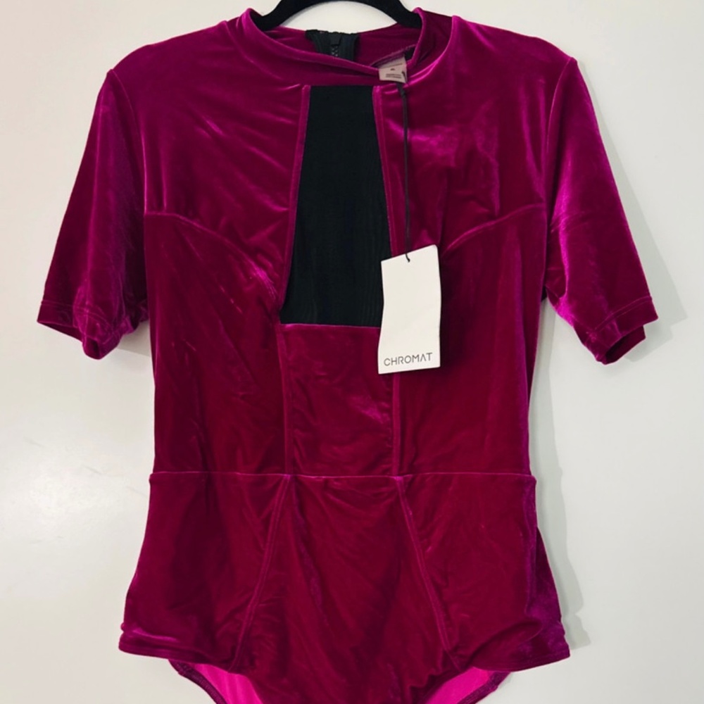 CHROMAT - body / swim suit - Magenta Velvet - XL